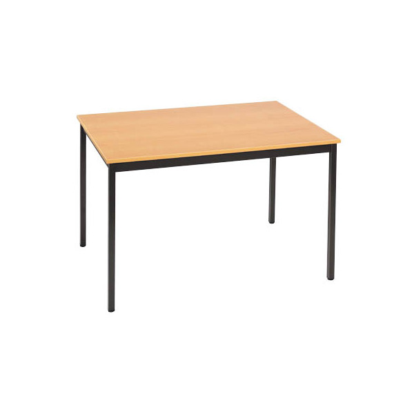 3700245505410 - Schreibtisch 126RHN 65-130cm (H) 120x60cm (BxT) rechteckig buche schwarz 3700245505410 SODEMATUB 3700245505410 - Schreibtisch 126RHN 65-130cm (H) 120x60cm (BxT) rechteckig buche schwarz 3700245505410 SODEMATUB