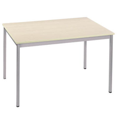 Schreibtisch 126REA ahorn rechteckig 120x60 cm (BxT)