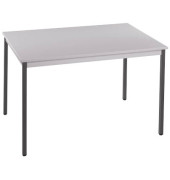 Schreibtisch 128RGG grau rechteckig 120x80 cm (BxT)