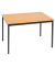 Schreibtisch 148RHN buche rechteckig 140x80 cm (BxT)