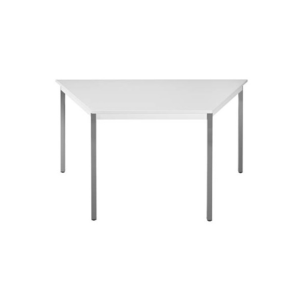 3700245505458 - Schreibtisch 126TGG 65-130cm (H) 60 120x60cm (BxT) Trapezform grau dunkelgrau 3700245505458 SODEMATUB 3700245505458 - Schreibtisch 126TGG 65-130cm (H) 60 120x60cm (BxT) Trapezform grau dunkelgrau 3700245505458 SODEMATUB