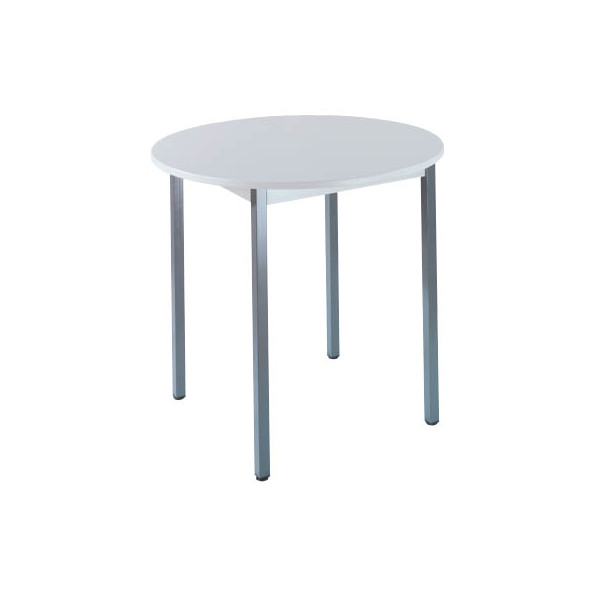 3700245505953 - Schreibtisch 80ROGG 65-130cm (H) 80x80cm (BxT) rund grau dunkelgrau 3700245505953 SODEMATUB 3700245505953 - Schreibtisch 80ROGG 65-130cm (H) 80x80cm (BxT) rund grau dunkelgrau 3700245505953 SODEMATUB
