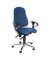Bürodrehstuhl Sitness 10 mit Armlehnen blau