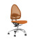 Bürostuhl Open Base, orange / silber, bis 110kg