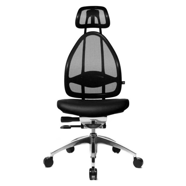 4014296510668 - Bürodrehstuhl Open Art poliert ohne Armlehnen schwarz 4014296510668 Topstar
