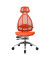 Bürostuhl Open Art, orange / silber, bis 110kg