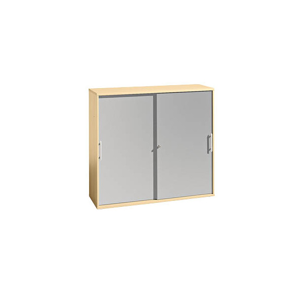 4032062131565 - Aktenschrank V1752 V1753 V1753S 3 S RE abschließbar 3 OH silber ahorn 120x110x40cm 4032062131565 Hammerbacher