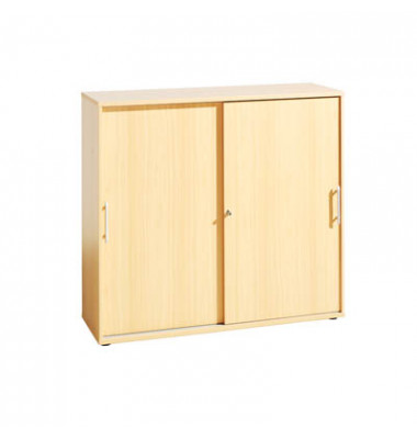 Aktenschrank V1753S/6/6/RE, abschlie&szlig;bar, 3 OH, buche, 120x110x40cm