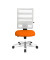 Bürodrehstuhl X-Pander ohne Armlehnen orange/weiß