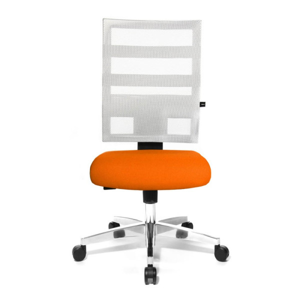 4014296682730 - Bürodrehstuhl X-Pander ohne Armlehnen orange weiß 4014296682730 Topstar 4014296682730 - Bürodrehstuhl X-Pander ohne Armlehnen orange weiß 4014296682730 Topstar