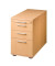 H&auml;ngeregistraturschrank VSC40/6 Solid, buche, 1 Schublade, 1-bahnig