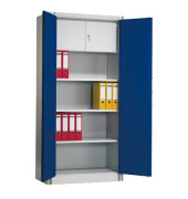 Sicherheitsschrank C 4000 Certos 1170-100, abschlie&szlig;bar, 4 OH, enzianblau/lichtgrau, 93x195x50cm (BxHxT)