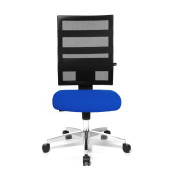 Bürodrehstuhl X-Pander ohne Armlehnen blau/schwarz