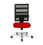 Bürodrehstuhl X-Pander ohne Armlehnen rot/schwarz