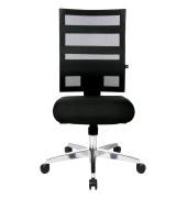 Bürostuhl X-Pander, schwarz / silber, bis 110kg