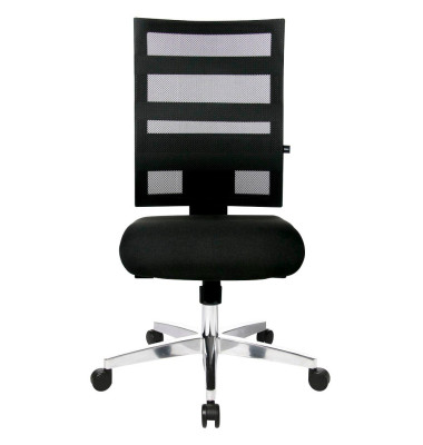 Bürostuhl X-Pander, schwarz / silber, bis 110kg