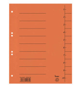 Trennblätter 97300OR A4 orange 250g 