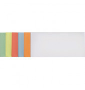 Moderationskarten Rechteck farbig sortiert 20,5x9,5cm 250 Stück