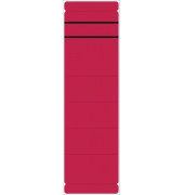 Rückenschilder 5858 61 x 285 mm rot zum aufkleben