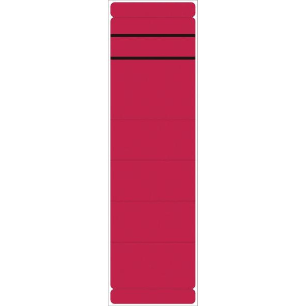 4250062158584 - Rückenschilder 5858 rot breit lang 60x280mm selbstklebend permanent  4250062158584 10 Stück