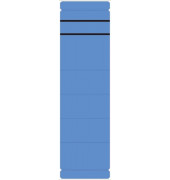 Rückenschilder 59 x 190 mm blau zum aufkleben