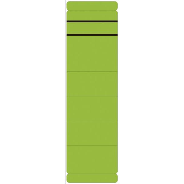 4250062158492 - Rückenschilder 5849 grün breit kurz 60x190mm selbstklebend permanent  4250062158492 10 Stück