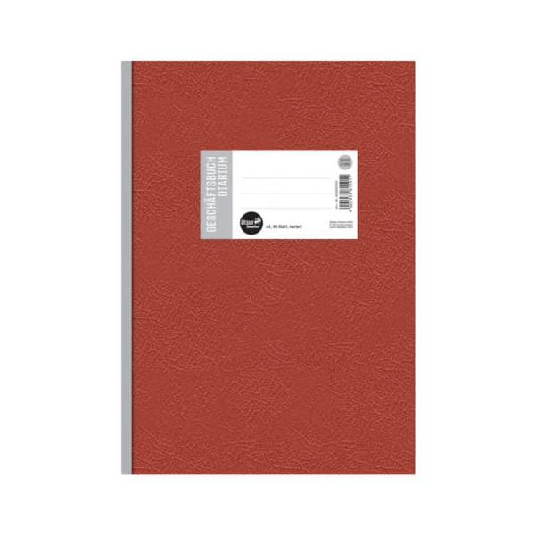 9001939811911 - Geschäftsbuch 608397020 Ursus rot A4 kariert 70g 96 Blatt   192 Seiten 9001939811911 Staufen