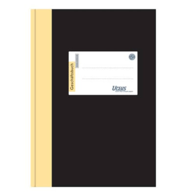 Geschäftsbuch 608352, Green, schwarz, A4, liniert, 80g, 96 Blatt / 192 Seiten