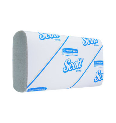 Papierhandtücher 5856 Scott Slimfold Slimfold-6-fach-Falz 19 x 29,5 cm Airflex hochweiß 1-lagig 1760 Tücher