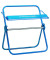 Wischtuch-Wandhalter 6146 Großrolle Stahl blau