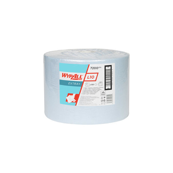 5033848003488 - Kimberly Clark 7200 WYPALL L10 EXTRA 7200 Reinigungstücher (L x B) 380 mm x 240 mm Blau 1000 St Rl 1 St