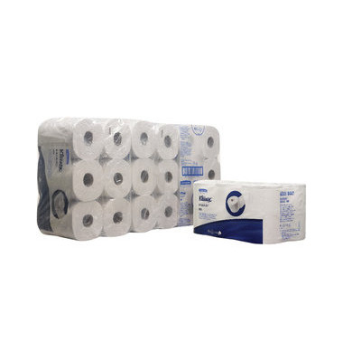 Toilettenpapier 8441 8441, 2-lagig, hochweiß, 600 Blatt,