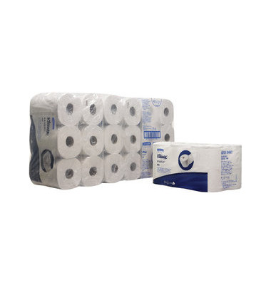 Toilettenpapier 8441 2-lagig Tissue hochweiß