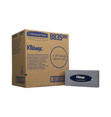 Kosmetiktücher 8835 Kleenex Standard 2-lagig 2100 Tücher