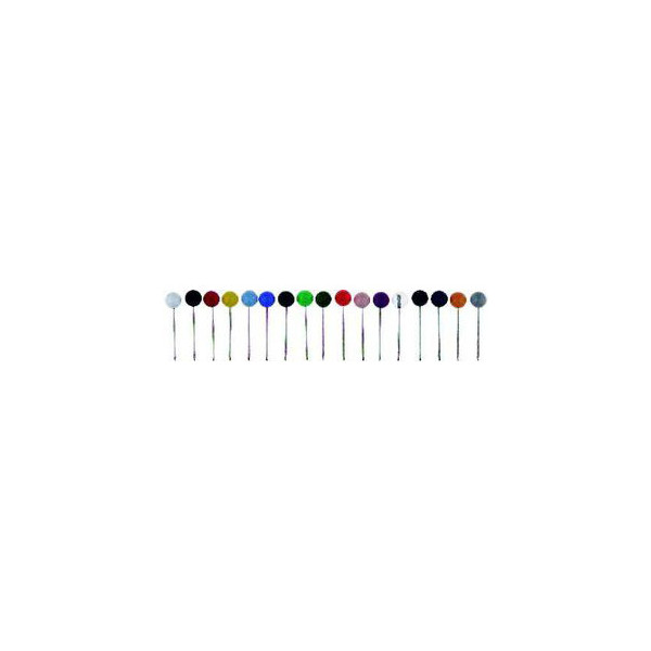 4007735006143 - Markiernadeln mit Rundkopf 5mmx16mm hellblau 4007735006143 614 100 Stück