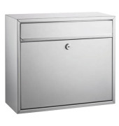 Briefkasten 8601 Uno, silber, 36x31x15cm