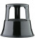 Rollhocker 895 schwarz Metall 40cm hoch