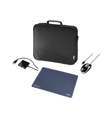 Notebooktasche Sportsline Basic Set schwarz bis 15,4 Zoll Notebooktasche Sportsline Basic Set schwarz bis 15,4 Zoll