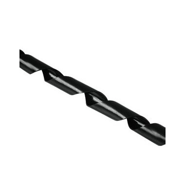 Kabelbündler Spiralschlauch schwarz 2m x 7,5mm Kabelbündler Spiralschlauch schwarz 2m x 7,5mm