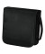 CD/DVD-Wallet Nylon 40 m.Tragegurt schwarz 16,4x17x6cm f. 40CDs