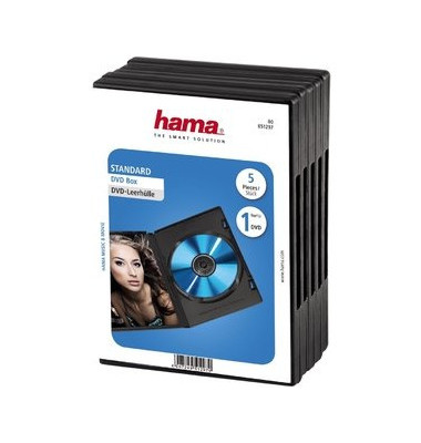 DVD-Boxung Plastik schwarz