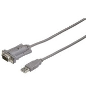 Konverter USB zu Seriell grau USB 2.0 2m
