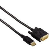 Adapterkabel DisplayPort-DVI schwarz 1,8m