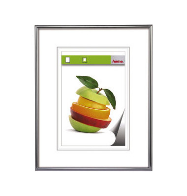 Bilderrahmen Sevilla silber 70 x 100 cm PS - Glas