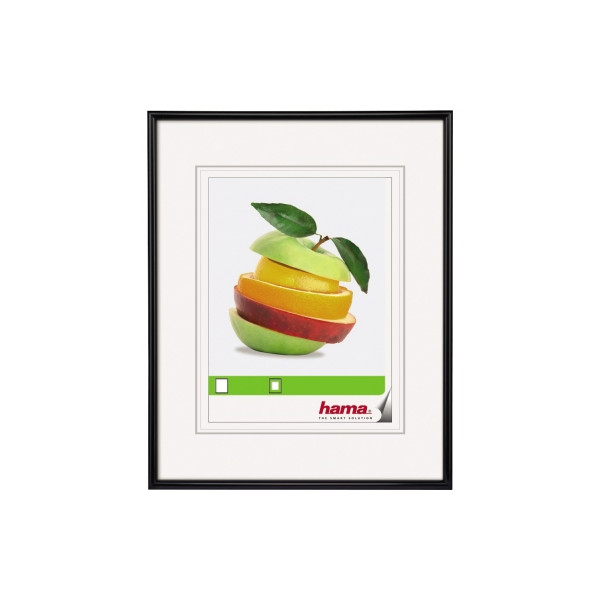 4007249662309 - Bilderrahmen Sevilla Kunststoff schwarz 50 x 70 cm  Glas 4007249662309 Hama