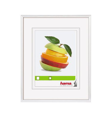 Bilderrahmen Sevilla weiß 30 x 45 cm Glas Bilderrahmen Sevilla weiß 30 x 45 cm Glas
