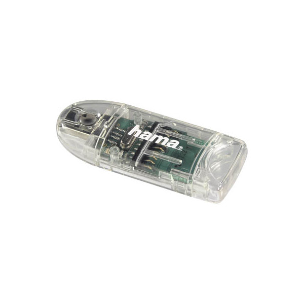 4007249910929 - Speicherkartenlesegeräte USB 20 Kartenleser 8in1 SD microSD transparent 91092 91092