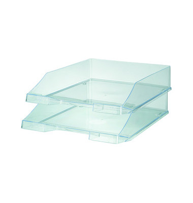 Briefablage Klassik 1026-X-23 A4 / C4 farblos-transparent Kunststoff stapelbar