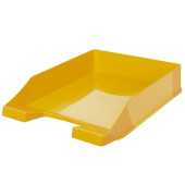 Briefablage Klassik 1027-X-15, A4/C4, gelb, Polystyrol stapelbar