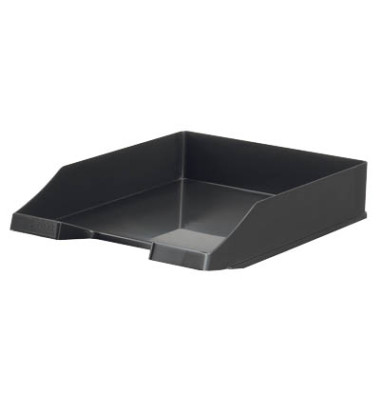 Briefablage Klassik 1027-X-13, A4/C4, schwarz, Polystyrol stapelbar